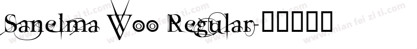 Sanelma W00 Regular字体转换